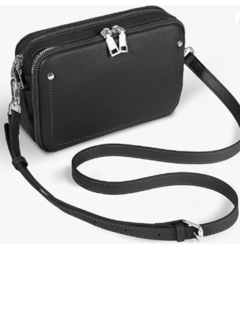 Genuine Leather Crossbody Bags For Women, Purses With Built In Rfid Wallet Woman